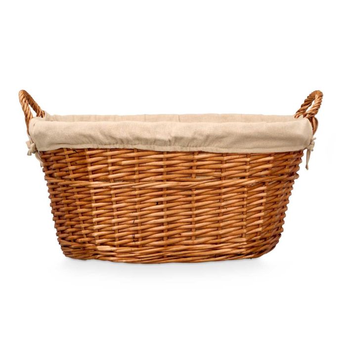 Cesto Asas Grd Mimbre Ovalado Kipit 60X35CM (6 Unidades) 2 Cesto Asas Grd Mimbre Ovalado Kipit 60X35CM (6 Unidades) 2