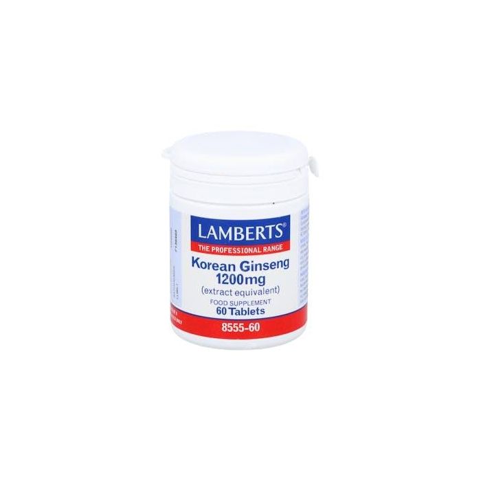 Ginseng Coreano O Panax Ginseng 1200 Mg
