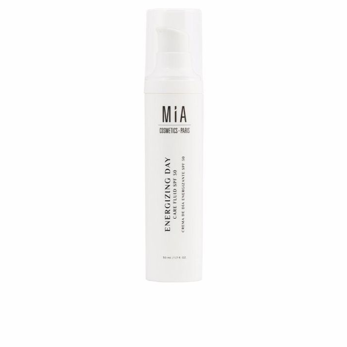 Mia Cosmetics Paris ENERGIZYNG Fluido Cuidado de Día SPF30 50 ml Tratamiento Facial Hidratante Efecto Mate Mia Cosmetics Paris ENERGIZYNG Fluido Cuidado de Día SPF30 50 ml Tratamiento Facial Hidratante Efecto Mate