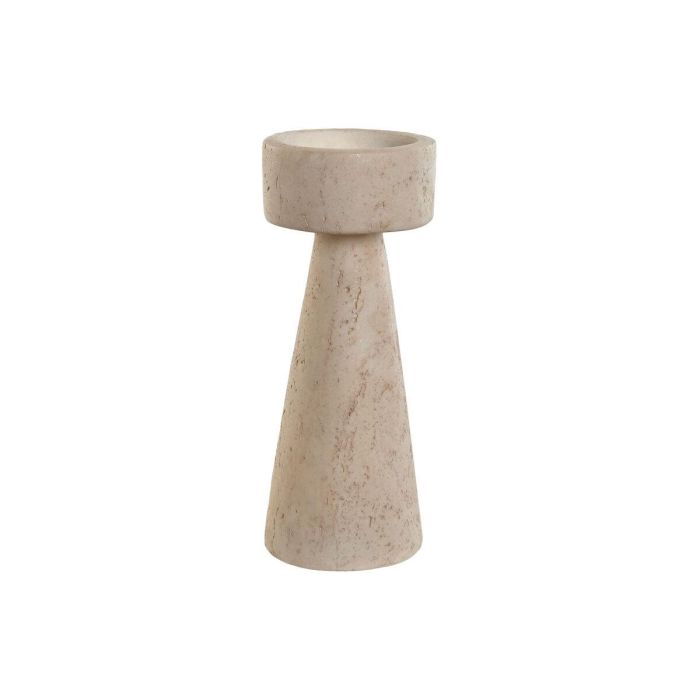 Candelabro Home ESPRIT Beige Resina Mármol 10 x 10 x 25 cm 1 Candelabro Home ESPRIT Beige Resina Mármol 10 x 10 x 25 cm 1