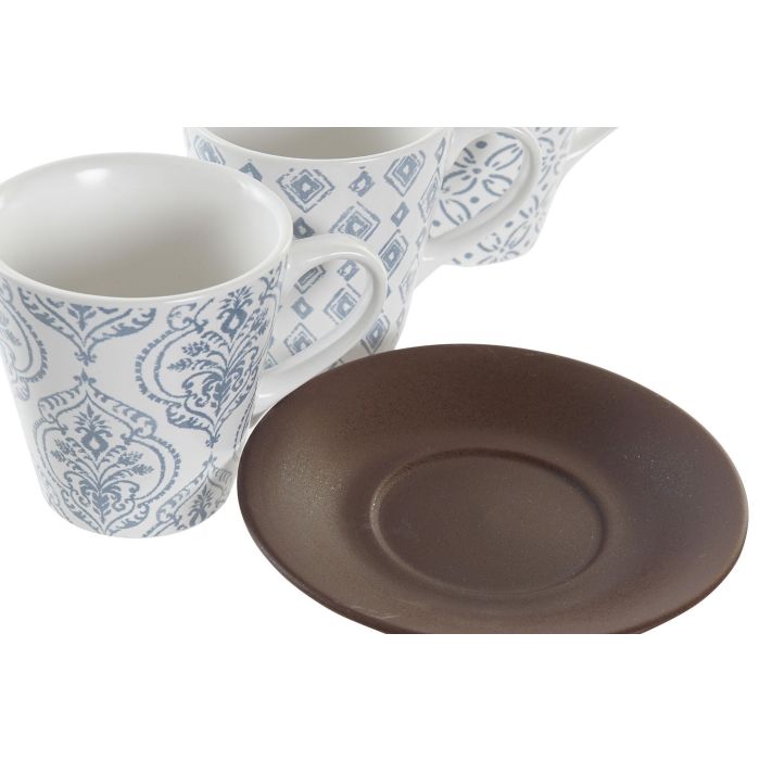 Cafe Arabe DKD Home Decor Azul Marron 14.5 x 35 x 18 cm Set de 6 3