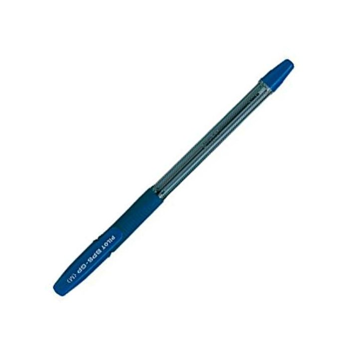 Pilot Bolígrafo BPS-GP 1.0 mm Azul con Grip de Caucho y Tinta de Aceite (Pack 12 Unidades) (12 Unidades)