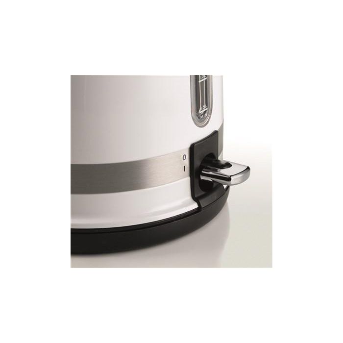 Ariete 2854/01 Hervidor Eléctrico Moderna Blanco 1.7L Acero Inoxidable, Base Inalámbrica 360°, Termómetro, Apagado Automático 2 Ariete 2854/01 Hervidor Eléctrico Moderna Blanco 1.7L Acero Inoxidable, Base Inalámbrica 360°, Termómetro, Apagado Automático 2