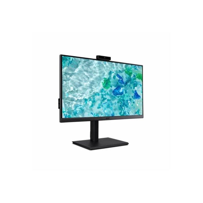 ACER Monitor (KIT DIGITAL) B277D / 27" / FHD / VGA-HDMI-DisplayPort / ZeroFrame / Regulable Altura / Webcam 1