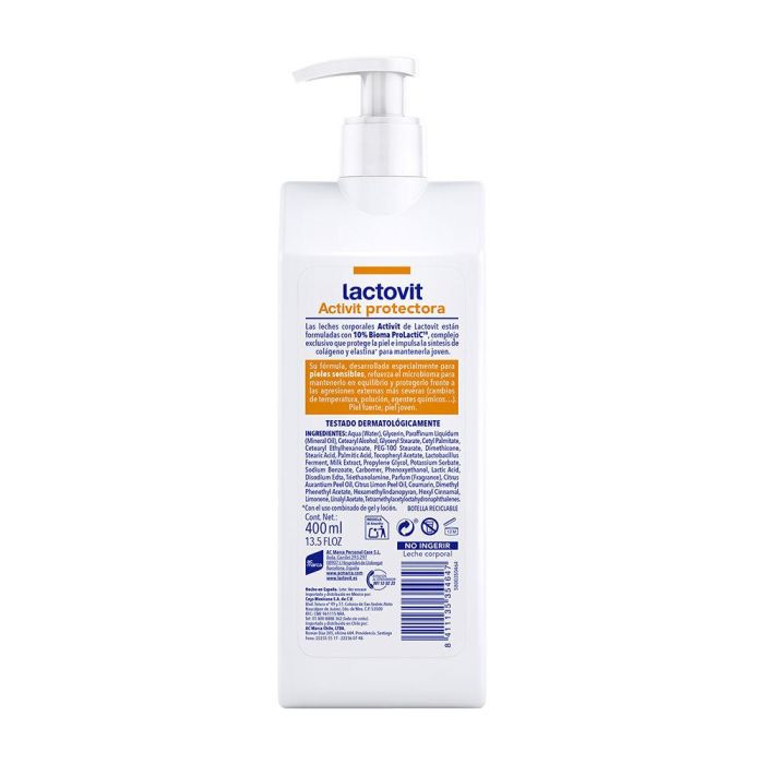 Lactovit Leche Corporal Protectora Hidratante 400 ml 1 Lactovit Leche Corporal Protectora Hidratante 400 ml 1