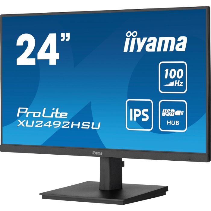 IIYAMA XU2492HSU-B6 Monitor 23.8" Full HD IPS 100Hz HDMI DisplayPort USB con Altavoces 7 IIYAMA XU2492HSU-B6 Monitor 23.8" Full HD IPS 100Hz HDMI DisplayPort USB con Altavoces 7
