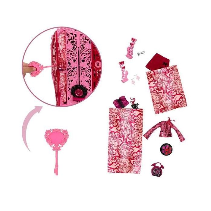 Muñeca monster high draculaura con armario. incluye ropa y accesorios. 3 Muñeca monster high draculaura con armario. incluye ropa y accesorios. 3