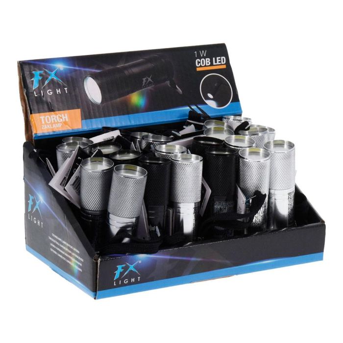 Linterna led mini de aluminio, 3 x aaa (no incluidas), colores surtidos, ø25 x 85 mm Linterna led mini de aluminio, 3 x aaa (no incluidas), colores surtidos, ø25 x 85 mm