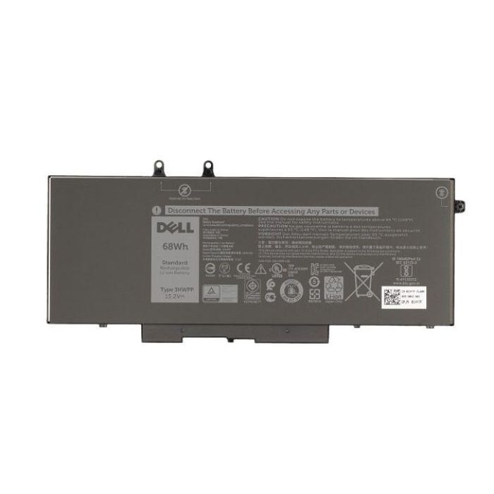 Dell Battery, 68WHR, 4 Cell, Lithium Ion Dell Battery, 68WHR, 4 Cell, Lithium Ion