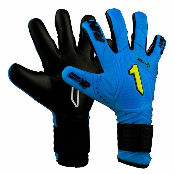 Guantes de Portero Rinat Aries Némesis Prime Azul Marrón 0 Guantes de Portero Rinat Aries Némesis Prime Azul Marrón 0