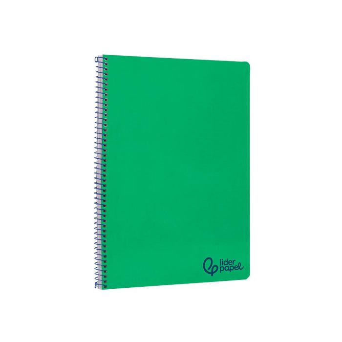 Cuaderno Espiral Liderpapel A4 Wonder Tapa Plastico 80H 90 gr Pauta Ancha 3,5 mm Con Margen Color Verde Oscuro 3 Cuaderno Espiral Liderpapel A4 Wonder Tapa Plastico 80H 90 gr Pauta Ancha 3,5 mm Con Margen Color Verde Oscuro 3
