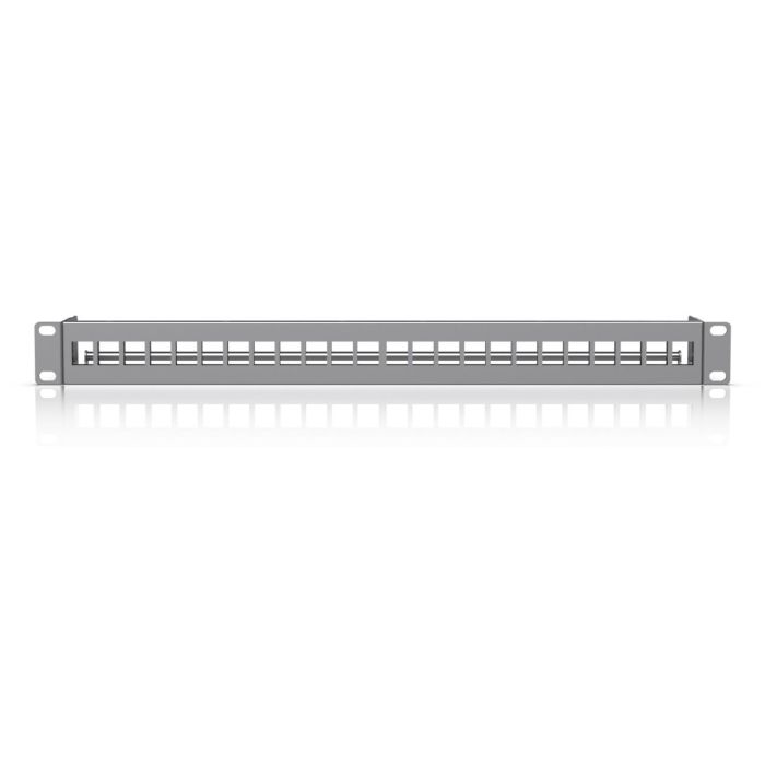 Ubiquiti UACC-Rack-Panel-Patch-Blank-24 - Panel Keystone de Policarbonato y SPCC, 1U, Color Gris 3