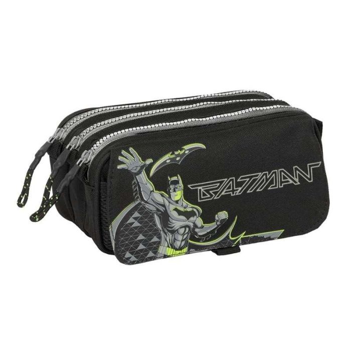 Bolso Escolar Portatodo Safta Triple Big Batman Game Over 100x215x80 mm Bolso Escolar Portatodo Safta Triple Big Batman Game Over 100x215x80 mm