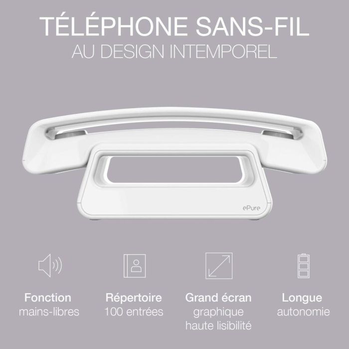 Teléfono Inalámbrico Alcatel ATL1428162 Blanco 6