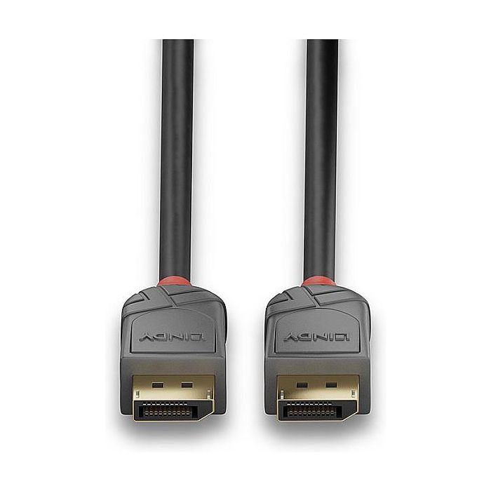 LINDY 36484 Cable DisplayPort 1.4 Anthra Line, Macho a Macho, 5m, Soporta 4096 x 2160 Pixeles 3
