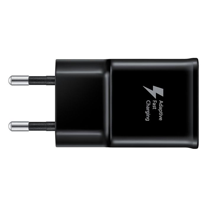Samsung EP-TA20 Cargador Rápido 15W con Cable USB-C 1.5m Negro (Adaptador de Corriente) 0 Samsung EP-TA20 Cargador Rápido 15W con Cable USB-C 1.5m Negro (Adaptador de Corriente) 0