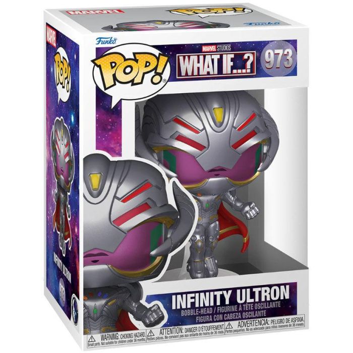 Funko Pop Marvel What If Infinity Ultron Figura de Vinilo 9 cm 1