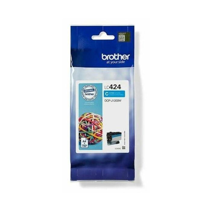 Cartucho de Tinta Original Brother DCP-J1200W Cian (5 Unidades) 1 Cartucho de Tinta Original Brother DCP-J1200W Cian (5 Unidades) 1