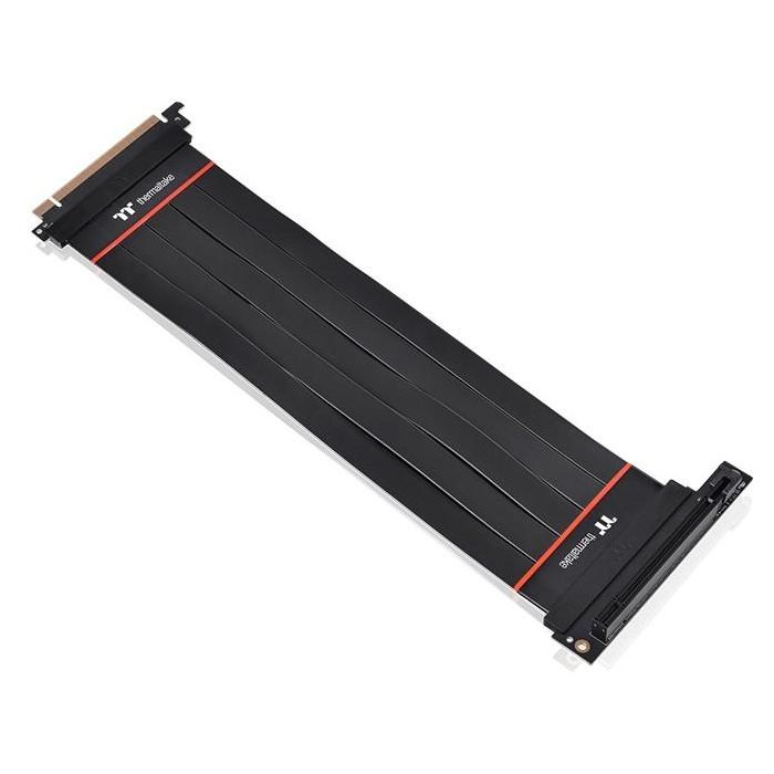 Thermaltake Extensor PCI Express 4.0 16X 30cm Macho a Hembra Ángulo 90° Negro 0 Thermaltake Extensor PCI Express 4.0 16X 30cm Macho a Hembra Ángulo 90° Negro 0