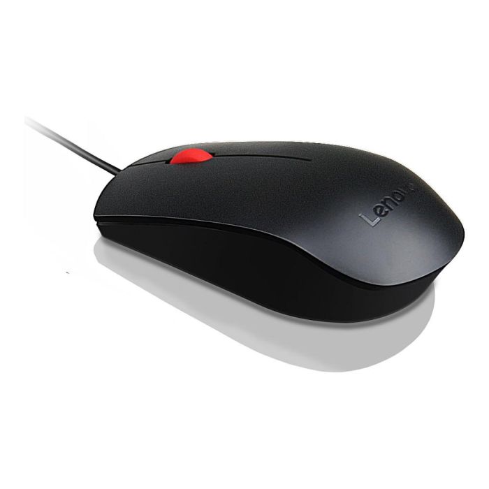 Lenovo Ratón USB Óptico 1600 DPI 1.8m - Negro 2