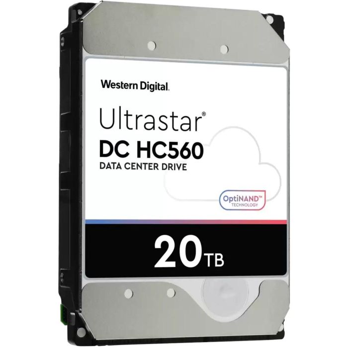 Western Digital Ultrastar DH HC560 20TB 7200RPM 512MB SATA 3.5" Disco Duro Interno para Servidor 1 Western Digital Ultrastar DH HC560 20TB 7200RPM 512MB SATA 3.5" Disco Duro Interno para Servidor 1