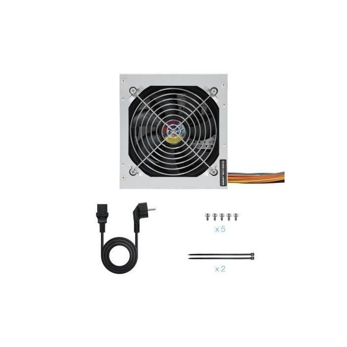 Fuente de Alimentación TooQ TQAPOLO-500SP/ 500W/ Ventilador 12cm 4