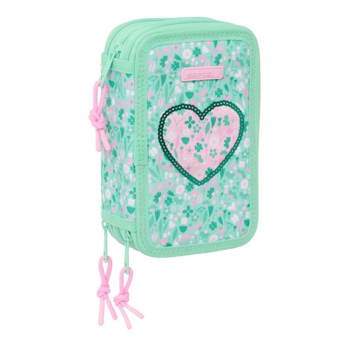 Portatodo Safta Cuore Menta 12,5 x 19,5 x 5,5 cm 37 Piezas 5 Portatodo Safta Cuore Menta 12,5 x 19,5 x 5,5 cm 37 Piezas 5