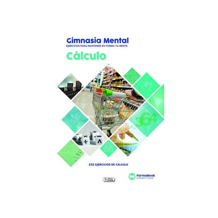 Cuaderno Farmabook 24X17 Gimnasia Mental: Calculo