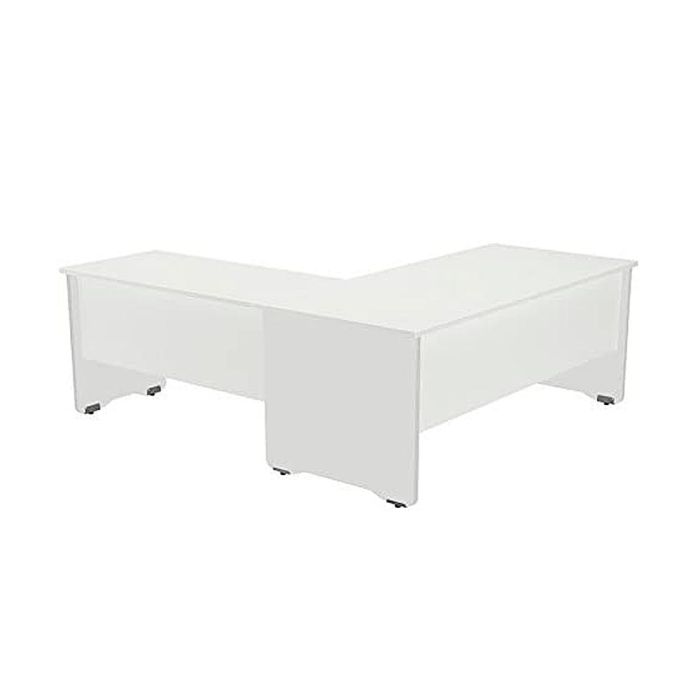 Ala Para Mesa Rocada Serie Work 100x60 cm Derecha O Izquierda Acabado Aw04 Blanco-Blanco 1