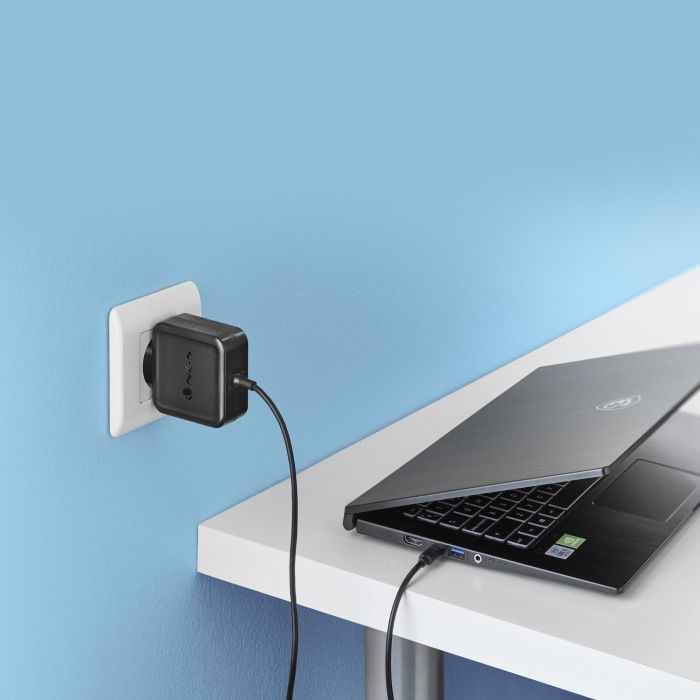 NGS W-45W USB-C Cargador Universal de Pared para Portátil 45W Automático Carga Rápida USB Tipo-C 5V-20V con Cable 1.5M 8 NGS W-45W USB-C Cargador Universal de Pared para Portátil 45W Automático Carga Rápida USB Tipo-C 5V-20V con Cable 1.5M 8