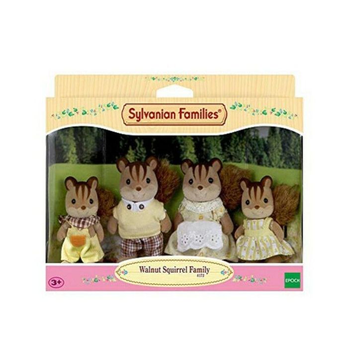 Set de Muñecos   Sylvanian Families 4172 Family Ecureuil Roux 3