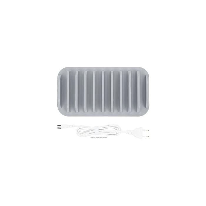 MANHATTAN 180856 Estación de Carga USB 10 Puertos 120W Blanco/Gris 4