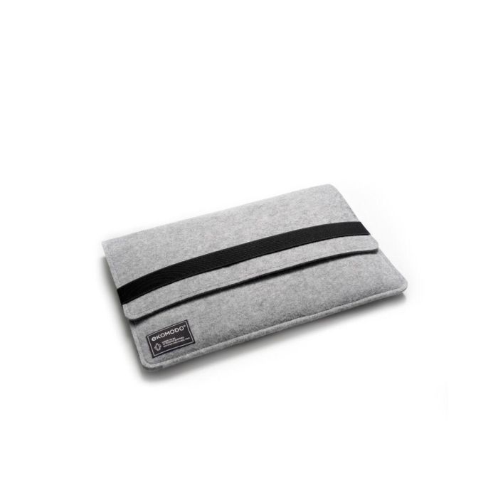 EKOMODO HR-003 HAZI Funda Ecológica Minimalista para Portátil o Tablet 33 cm (13") Protección Sostenible Negro, Gris 2