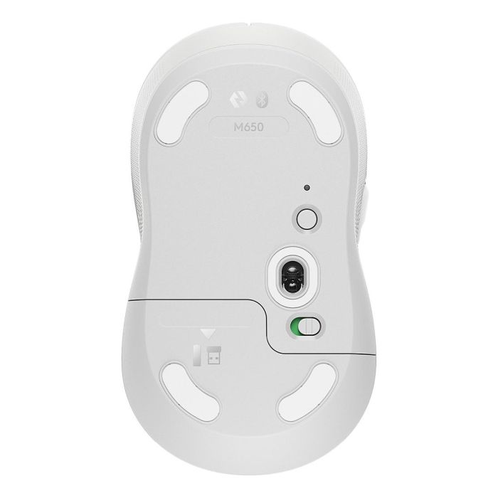Logitech Ratón M650 Inalámbrico Óptico Wireless Diestro Blanco Crudo 5 Logitech Ratón M650 Inalámbrico Óptico Wireless Diestro Blanco Crudo 5