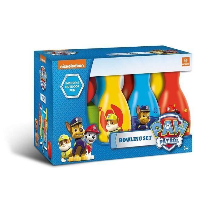 Mondo Juego de Bolos Patrulla Canina para Niños - Incluye 6 Bolos Plástico - Edad 3+ Años 1 Mondo Juego de Bolos Patrulla Canina para Niños - Incluye 6 Bolos Plástico - Edad 3+ Años 1