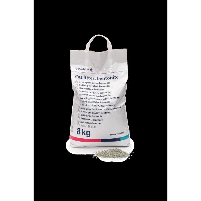 Covetrus Arena para Gatos Bentonita Aglutinante Cinza Claro 8 kg