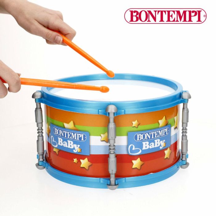 Tambor Bontempi 24 x 13 x 24 cm (6 Unidades) 2 Tambor Bontempi 24 x 13 x 24 cm (6 Unidades) 2