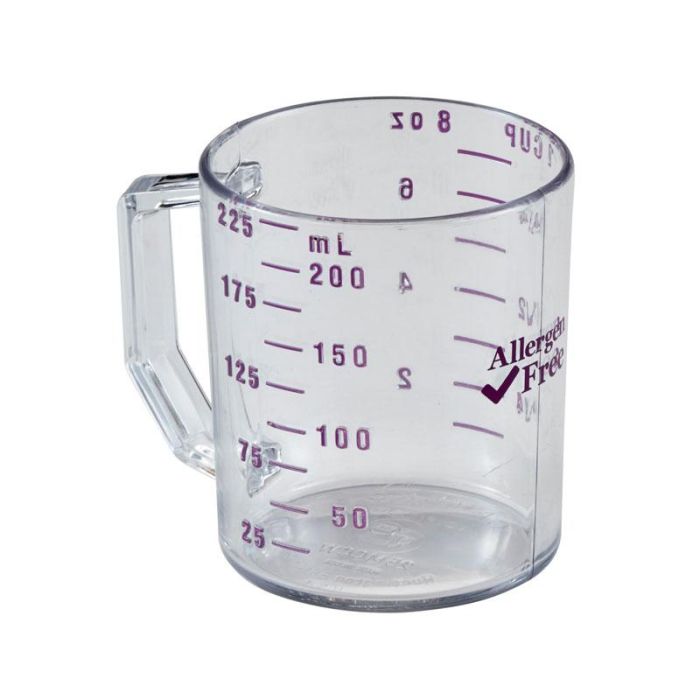 CAMBRO - 25MCCW-135 - Jarra medidora 255 ml - 7 x 10 x 20 cm - Policarbonato Transparente