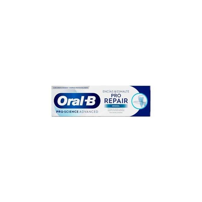 ORAL-B Pasta Dentífrica Encías y Esmalte Reparador Original 75 Ml 7