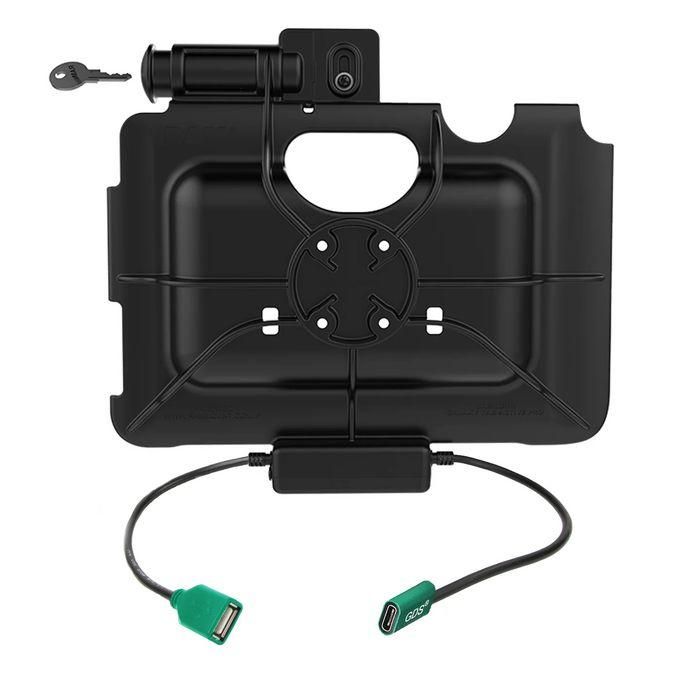 RAM Mounts Dock de Carga y Datos con Llave para Samsung Galaxy Tab Active4 Pro y Tab Active Pro 2