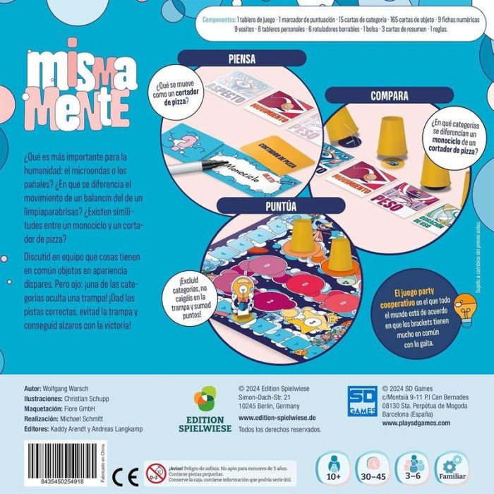 Juego de Mesa Mismamente español 3