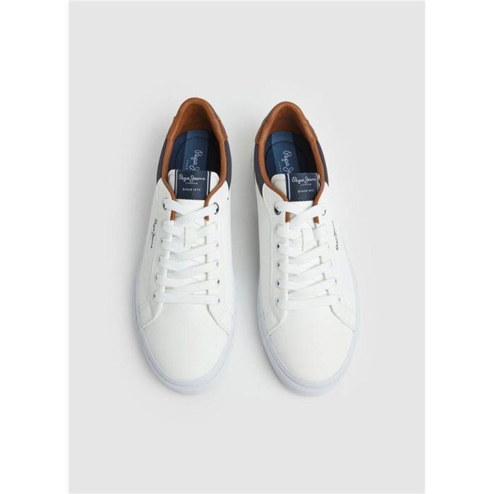 Zapatillas Deportivas Hombre Pepe Jeans Kenton Court Blanco 8