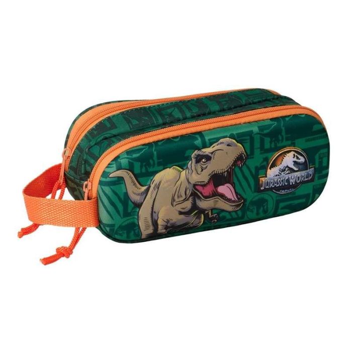 Bolso Escolar Portatodo Safta Doble 3D Mochilas 3D Jurassic World 80x210x60 mm Bolso Escolar Portatodo Safta Doble 3D Mochilas 3D Jurassic World 80x210x60 mm