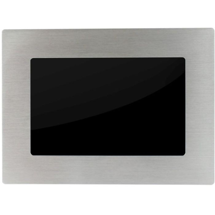 ALLNET Touch Display Tablet 10 Zoll zbh. Blende für Einbaurahmen. silber breit 2