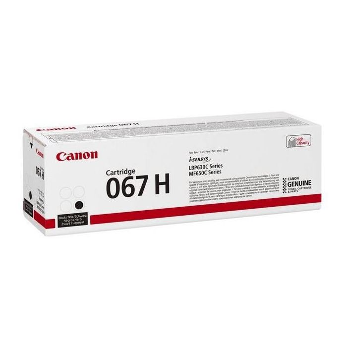 CANON Toner 067H negro, i-SENSYS LBP631 LBP633 MF651 MF655 MF657 3.130p. 1 CANON Toner 067H negro, i-SENSYS LBP631 LBP633 MF651 MF655 MF657 3.130p. 1