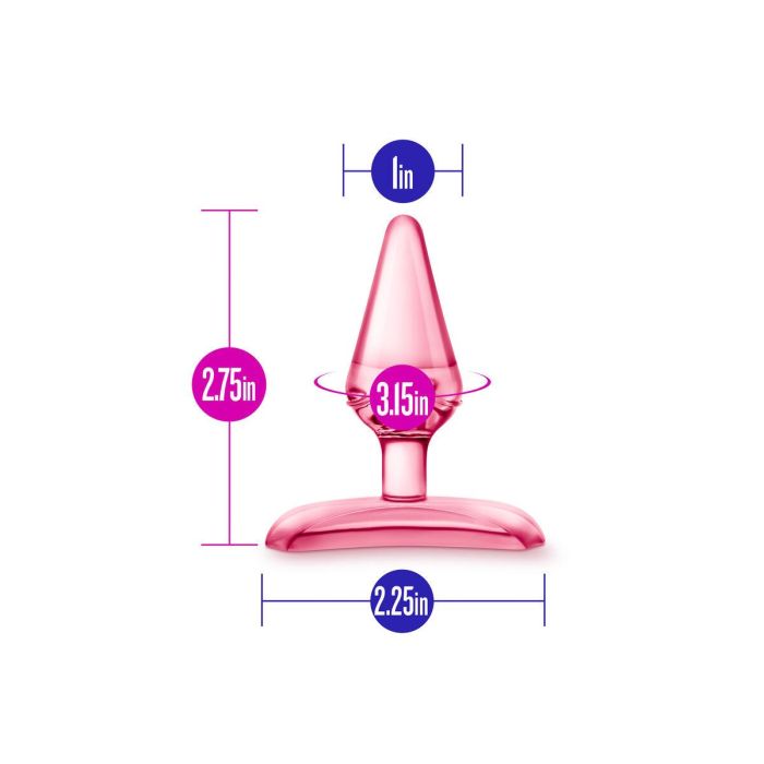 Plug Anal Blush Play with me Rosa (5,7 cm) 4 Plug Anal Blush Play with me Rosa (5,7 cm) 4