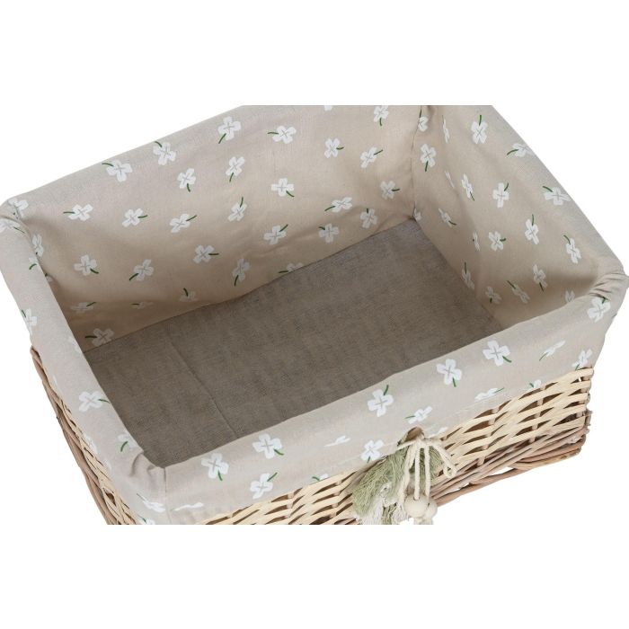 Cesta Ropa Basicos DKD Home Decor Natural Verde 38 x 22 x 48 cm Set de 5 (2 Unidades) 1 Cesta Ropa Basicos DKD Home Decor Natural Verde 38 x 22 x 48 cm Set de 5 (2 Unidades) 1