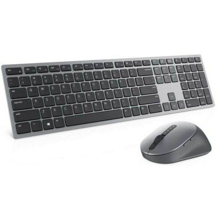 Teclado y Ratón Inalámbrico Dell Gris Qwerty Español 5