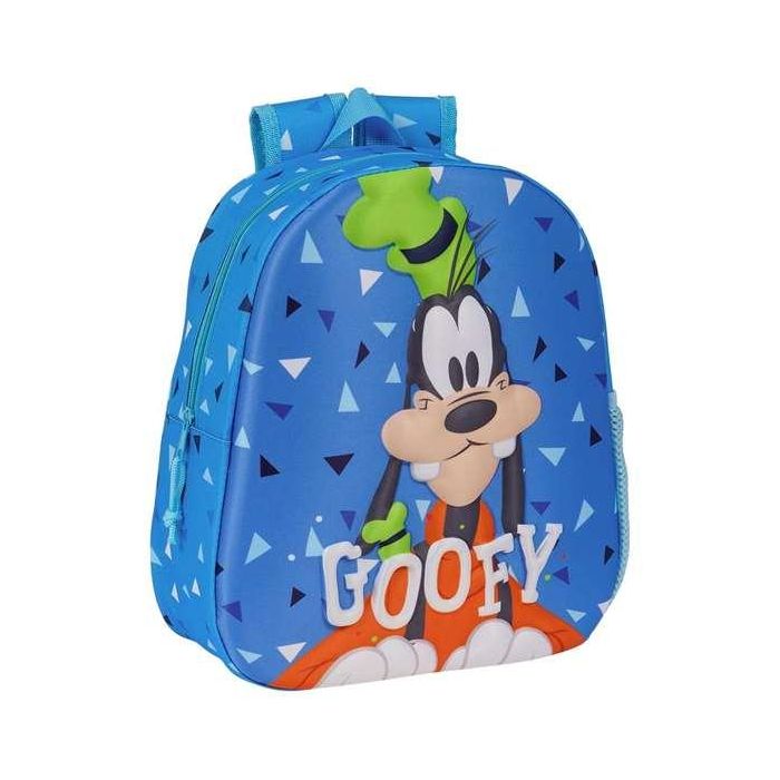 Mochila Infantil 3D Clásicos Disney Goofy Azul 27 x 33 x 10 cm 4 Mochila Infantil 3D Clásicos Disney Goofy Azul 27 x 33 x 10 cm 4