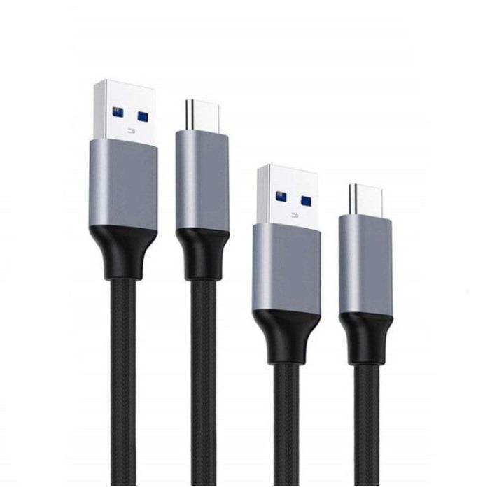 Elbe CA-0501-TC Cable USB Tipo-C a Tipo A 1 Metro Negro 2